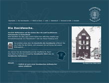 Tablet Screenshot of davidwache-hamburg.de